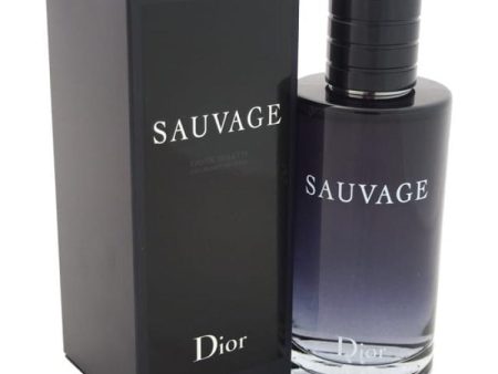 Sauvage by Christian Dior for Men - 6.8 oz EDT Spray Online Hot Sale