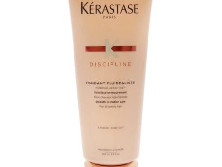 Discipline Fondant Fluidealiste Smooth-in-Motion Care by Kerastase for Unisex - 6.8 oz Conditioner Online now