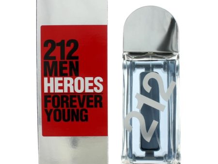 212 Heroes Forever Young By Carolina Herrera, 5.1 Oz Eau De Toilette Spray For Men on Sale