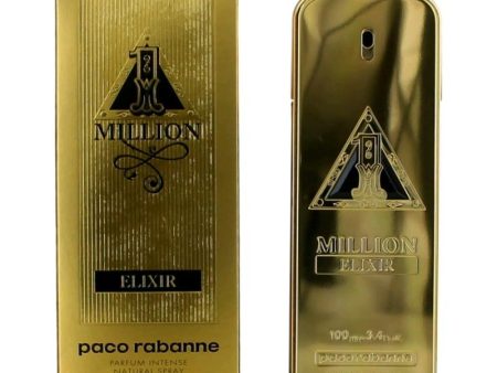 1 Million Elixir By Paco Rabanne, 3.4 Oz Parfum Intense Spray For Men Sale