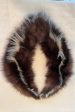 SOLD Vintage Fur Collar Collar and Cuff Set, Replacement or Costume Prop Study, 3 Piece Set For Discount