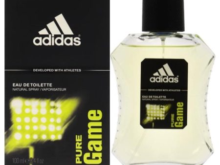 Adidas Pure Game by Adidas for Men - 3.4 oz EDT Spray Supply