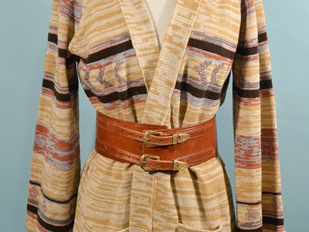 Vintage 70s Southwestern Cardigan Sweater by Duet M Discount