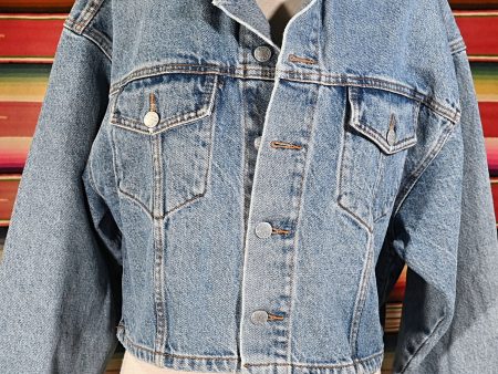 1980s Bongo Denim Cropped Jacket, by Gene Montesano M Sale