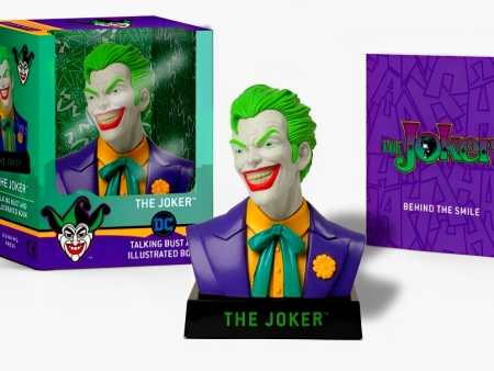 The Joker Talking Bust And Illustrated Book For Discount