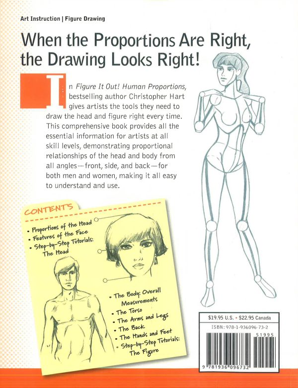 Figure It Out! Human Proportions: Draw The Head And Figure Right Every Time Online Hot Sale