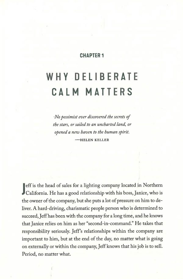 Deliberate Calm: How To Learn And Lead In A Volatile World For Cheap