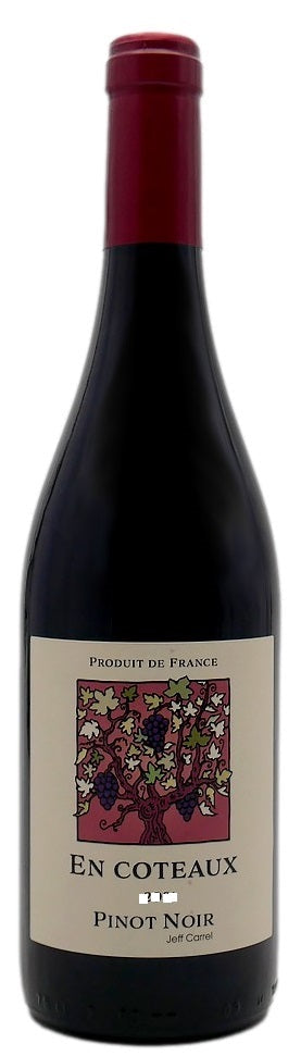 Jeff Carell Pays d Oc Pinot Noir  En Coteaux  2021 2021 Online Sale